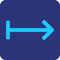 Icon for 'Continue loop'