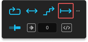 Loopy panel with Continue button highlighted