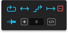 Loopy panel with Time Remap button highlighted