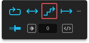 Loopy panel with Offset button highlighted